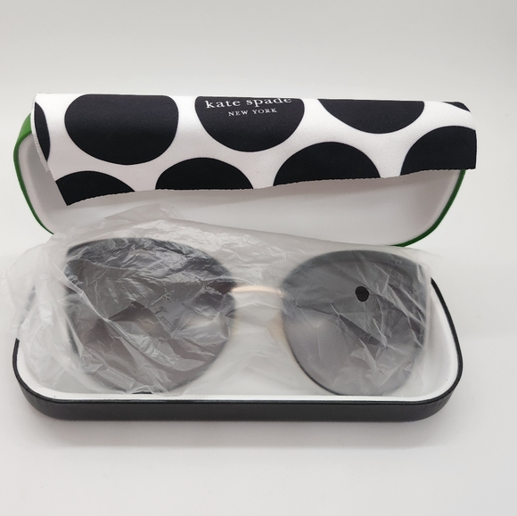 kate spade New York Genice Square Oversize Half-Rim Sunglasses NIB - Picture 4 of 8